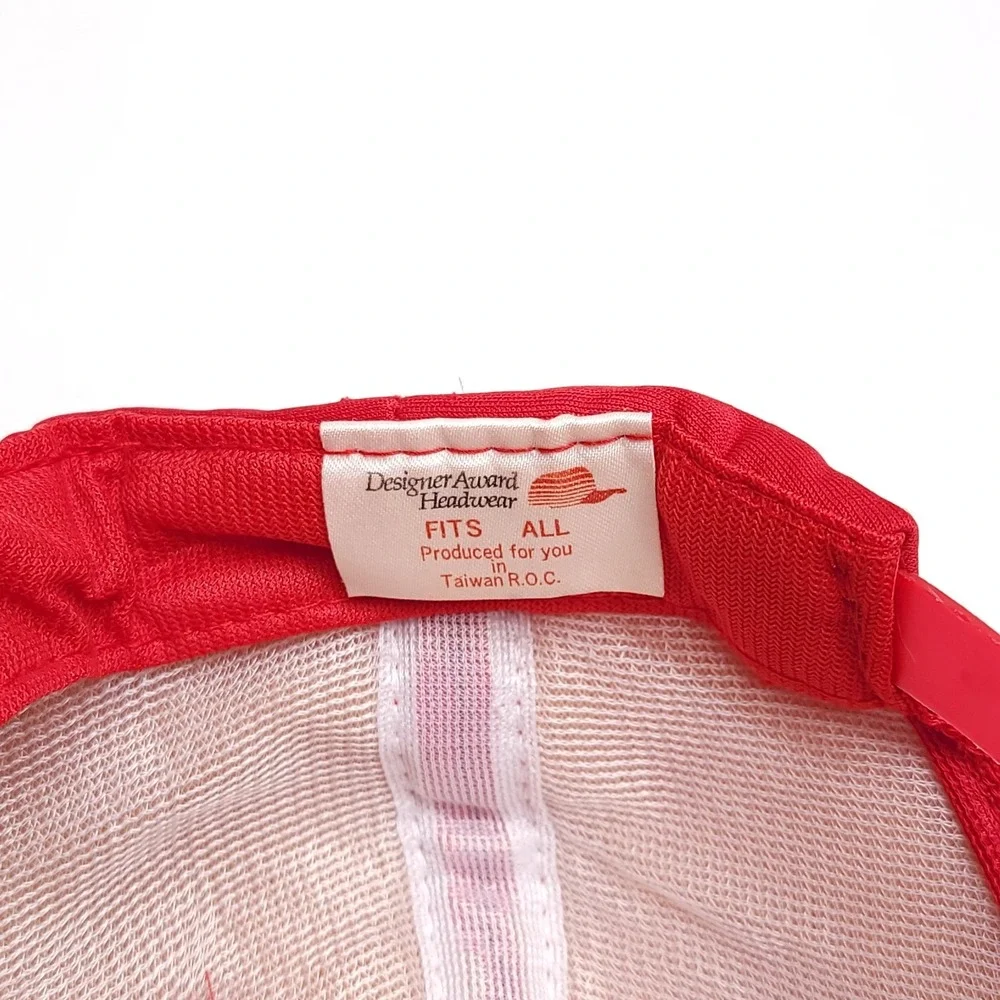 Vintage Ford Foam‎ SnapBack Trucker Hat Adult Red Patch Cap